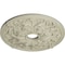 Ekena Millwork Jamie Ceiling Medallion (Fits Canopies up to 3 7/8"), 23 5/8"OD x 3 7/8"ID x 2 1/8"P, Clear Yellow CM23JACYF - alternate 2